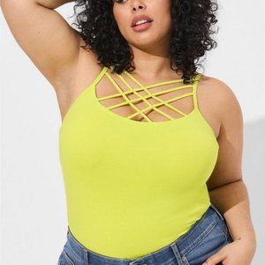 Torrid - Foxy Strappy Front Cami in Evening Primrose​
